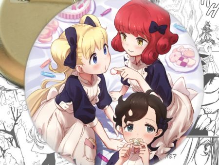 Круглий значок Маєток тіней Shadow House 003974