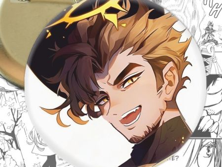 Значок Отель Хазбин Адам Hazbin Hotel 003983