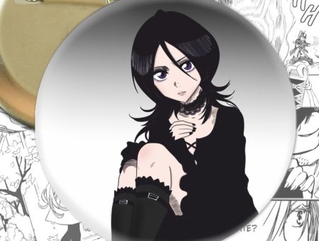 Значок Bleach Бліч Рукія 003987