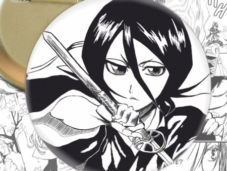 Значок Bleach Бліч Рукія 003991