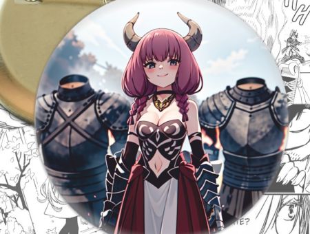 Значок Frieren Фрірен Аура 004021