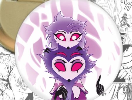 Значок Столас та Октавія Пекельний Босс Helluva Boss 004032