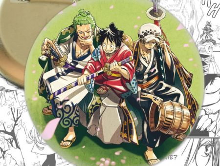 Круглий Значок One Piece 004039