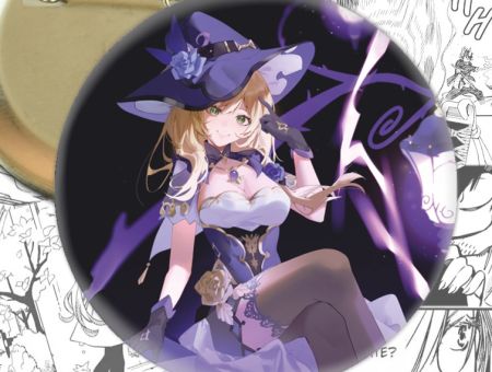 Значок Ліза Геншин Імпакт Genshin Impact 004098