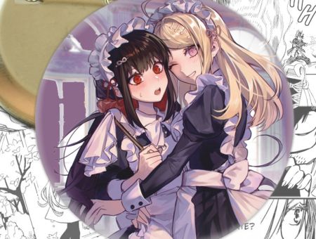 Значок Каеде та Макі Danganronpa 004121