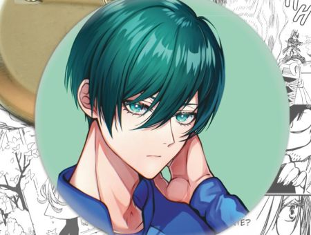 Значок Ітоші Рін Синя в'язниця Blue Lock 004180