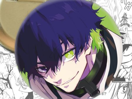 Значок Айку Синяя тюрьма Blue Lock 004184