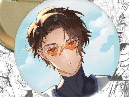 Значок Юкімія Синя в'язниця Blue Lock 004185