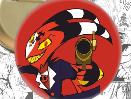 Значок Пекельний Босс Helluva Boss 004196