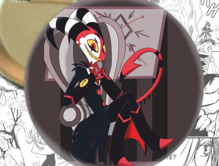 Значок Пекельний Босс Helluva Boss 004197