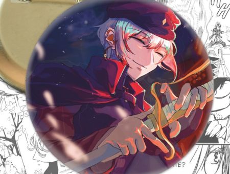 Значок Bungo Stray Dogs 003376 Круглий