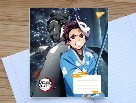 Зошит Demon slayer. Power Танджіро 767265-4, лінія 18 аркушів 