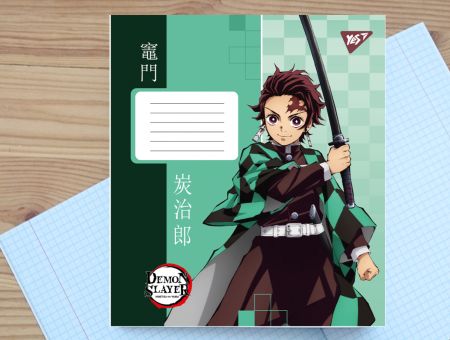 Зошит Demon slayer. Танджіро 767244-2 , клітинка 18 аркушів