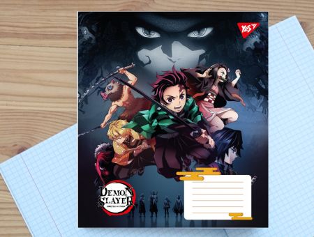 Зошит Demon slayer. Power 767245-2, клітинка 18 аркушів 