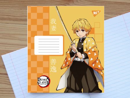 Зошит Demon slayer. Зеницю 767264-3 , лінія 18 аркушів