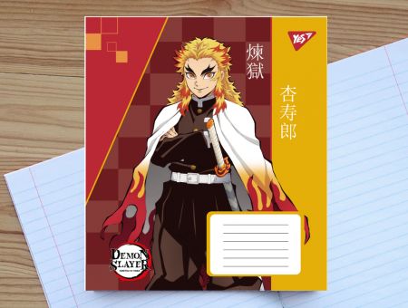 Зошит Demon slayer. Ренгоку 767264-4 , лінія 18 аркушів