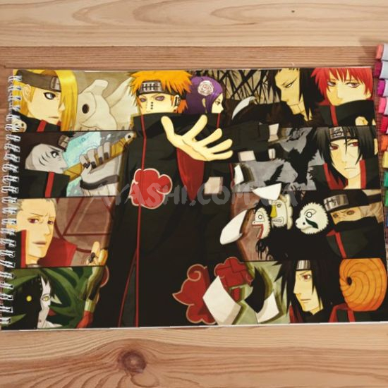 Альбом для рисования №0034 А4 Naruto  Під Маркери та олівці (20 сторінок щільність 160г/м)
