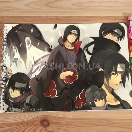 Альбом для рисования №0035 А4 Naruto  Під Маркери та олівці (20 сторінок щільність 160г/м)