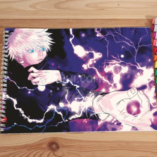 Альбом для рисования №0046 А4 Jujutsu Kaisen Під Маркери та олівці (20 сторінок щільність 160г/м)