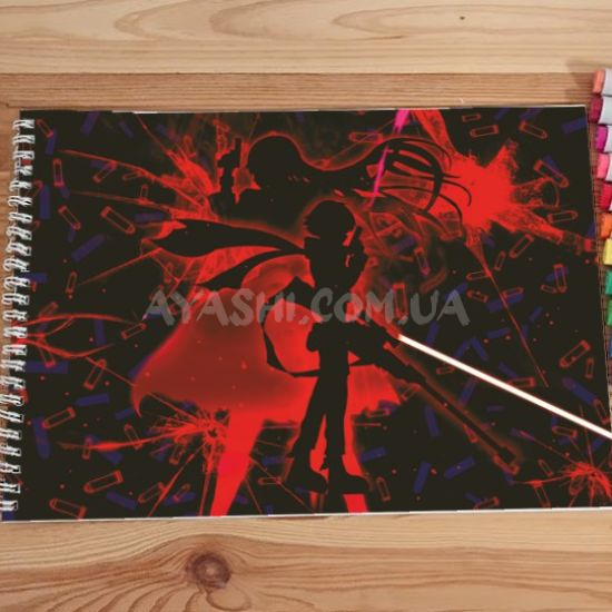 Альбом для рисования №0050 А4 Sword Art Online Під Маркери та олівці (20 сторінок щільність 160г/м)