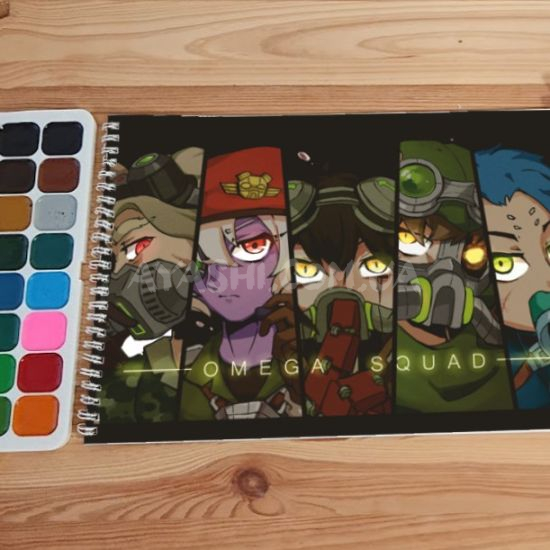 Альбом для малювання №0040 А4 League of Legends Для акварелі - 12 сторінок щільність 200г/м 