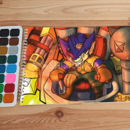 Альбом для малювання №0041 А4 League of Legends Для акварелі - 12 сторінок щільність 200г/м 