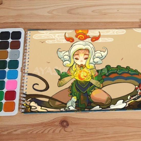 Альбом для рисования №0044 А4 League of Legends Для акварелі - 12 сторінок щільність 200г/м 