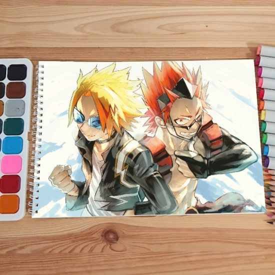 Альбом для малювання №0008 А4 Boku no Hero Academia  мікс 15 сторінок 160 г/м + 5 сторінок 200г/м