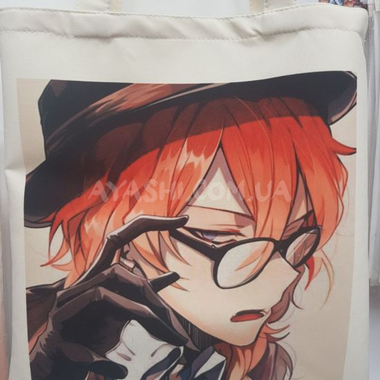 4556 Шопер Bungo Stray Dogs  Білий