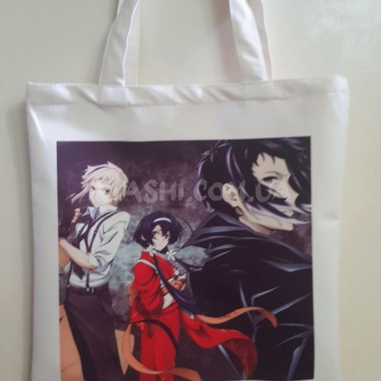 4559 Шопер Bungo Stray Dogs  Білий