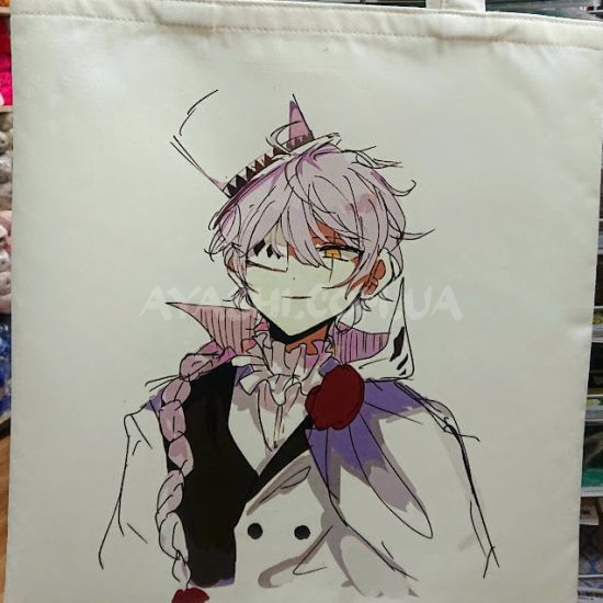 4562 Шопер Bungo Stray Dogs  Кремовий