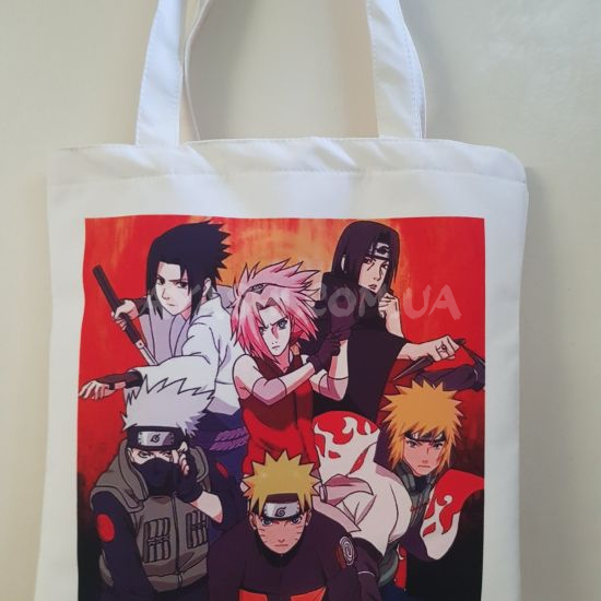 4574 Шопер Naruto Наруто Білий