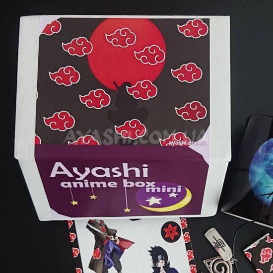 Подарочный аниме бокс Naruto мини цветной Подарочный аниме бокс Naruto мини цветной