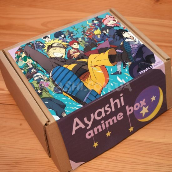 Подарунковий аніме бокс Naruto міді Подарунковий аніме бокс Naruto міді