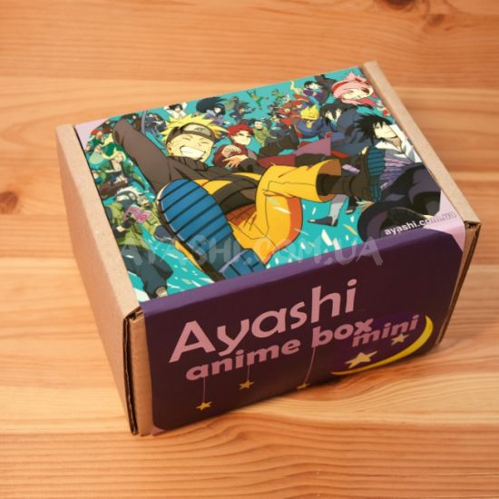 Подарочный аниме бокс Naruto мини Подарочный аниме бокс Naruto мини