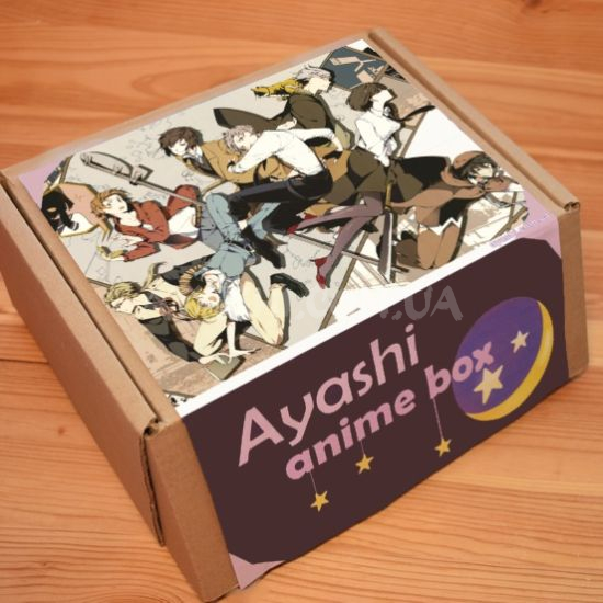 Подарочный аниме бокс Bungou Stray Dogs миди Подарочный аниме бокс Bungou Stray Dogs миди