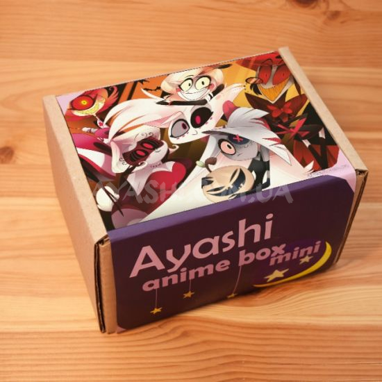 Подарунковий аніме бокс Hazbin hotel міні Подарунковий аніме бокс Hazbin hotel міні