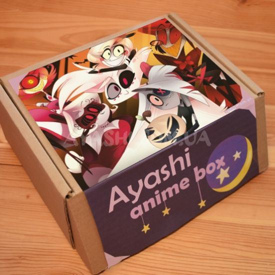 Подарунковий аніме бокс Hazbin hotel міді Подарунковий аніме бокс Hazbin hotel міді