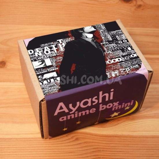 Подарочный аниме бокс Death Note мини черний Подарочный аниме бокс Death Note мини черний