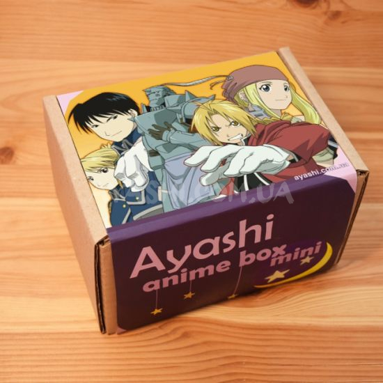 Подарочный аниме бокс Fullmetal Alchemist мини Подарочный аниме бокс Fullmetal Alchemist мини