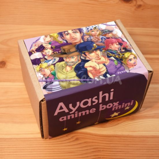 Подарочный аниме бокс Jojo's Bizarre Adventure мини Подарочный аниме бокс Jojo's Bizarre Adventure мини