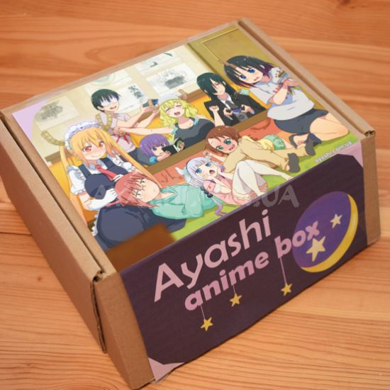 Подарочный аниме бокс Kobayashi-san Chi no Maid Dragon миди Подарочный аниме бокс Kobayashi-san Chi no Maid Dragon миди