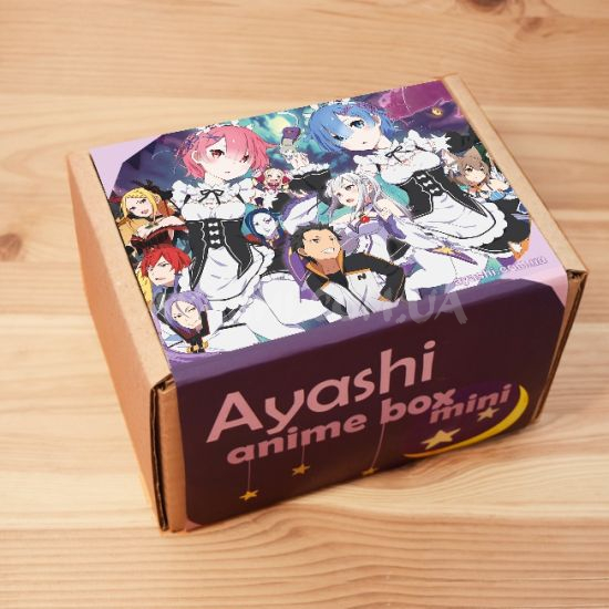Подарочный анимебокс Re Zero мини Подарочный анимебокс Re Zero мини