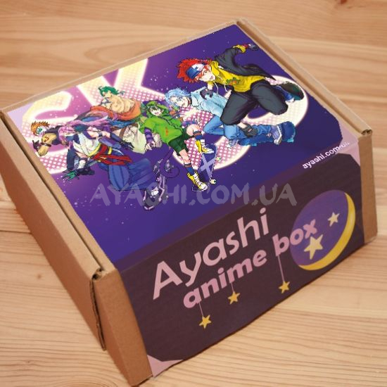 Подарунковий аніме бокс SK8 the Infinity міді Подарунковий аніме бокс SK8 the Infinity міді