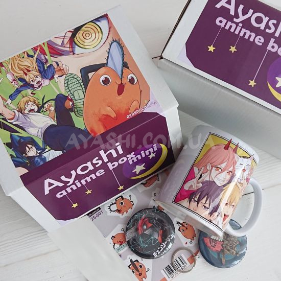 Подарочный бокс Chainsaw Man мини Подарочный бокс Chainsaw Man мини