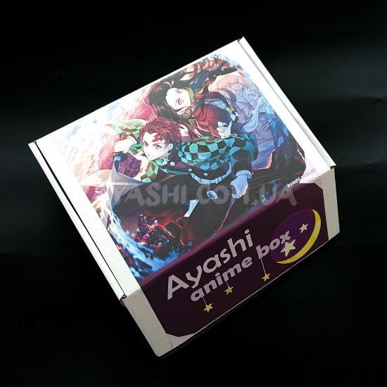 Подарочный аниме бокс Demon Slayer миди Подарочный аниме бокс Demon Slayer миди