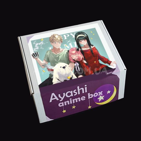 Подарочный аниме бокс Spy x Family миди Подарочный аниме бокс Spy x Family миди