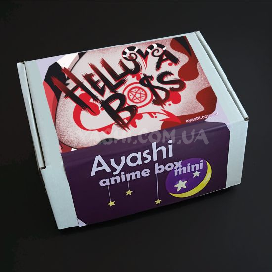 Подарунковий аніме бокс Helluva Boss міні Подарунковий аніме бокс Helluva Boss міні