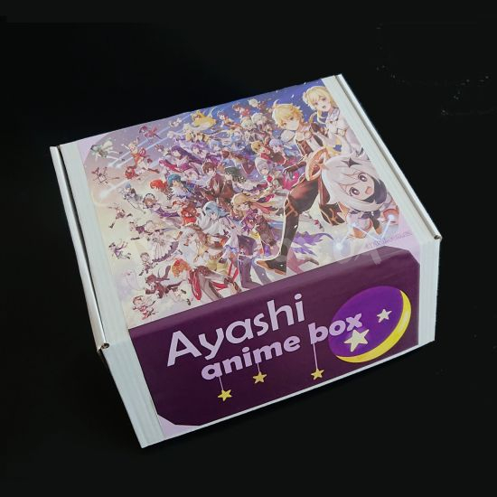 Подарочный аниме бокс Genshin Impact миди Подарочный аниме бокс Genshin Impact миди