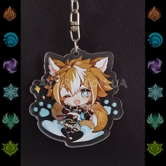 Брелок акриловий фігурка Genshin Impact БРФ-0014-10  Брелок акриловий фігурка Genshin Impact БРФ-0014-10 